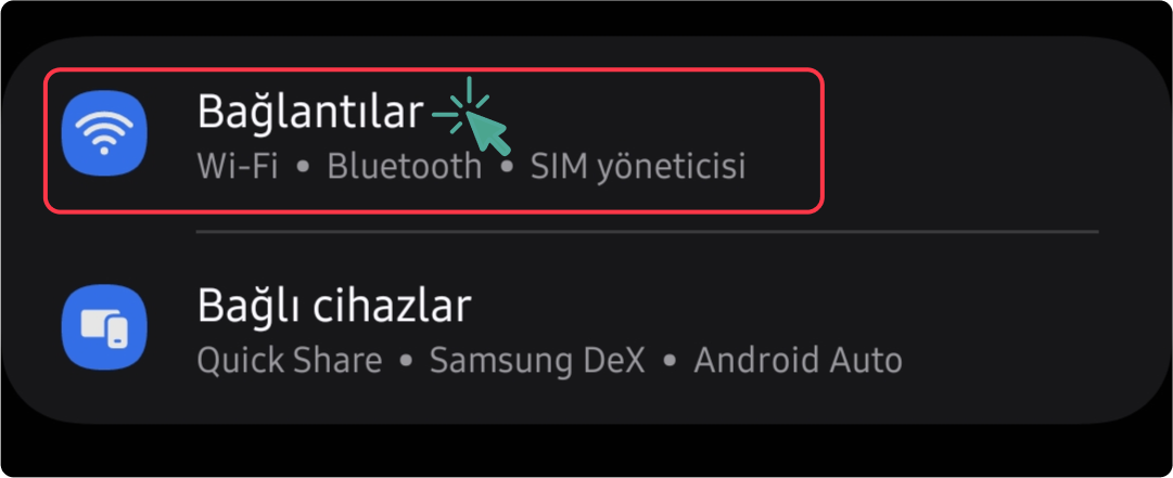 Android Instructions Step 1